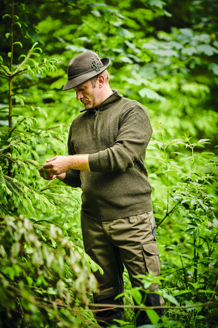 SCHEIBLER Strick Troyer-Pullover